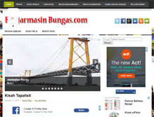 Tablet Screenshot of banjarmasinbungas.com